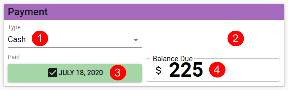 Wage - Payment Pane